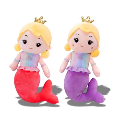 Image of Liquortees Mermaid Soft Toys for Baby Girl - Teddy Bear Gift Dolls, Cute Plushies Toys, Adorable Gifts for Girls, Baby Girl Doll (32 cm)