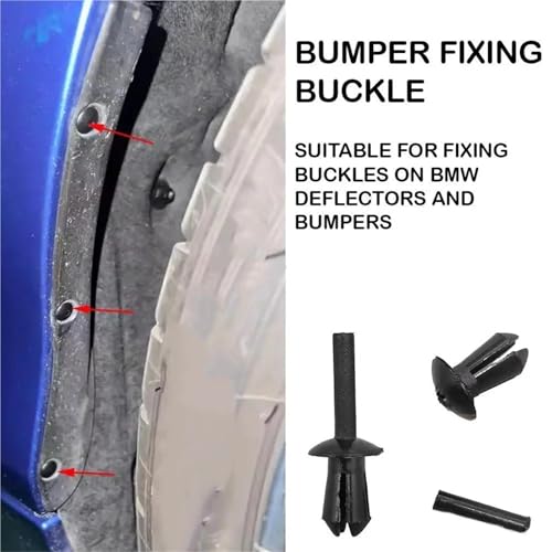 Clip de expansión para BMW: grapas de rueda y parachoques tipo empuje 2