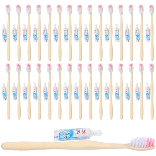 Cepillos de dientes con pasta portátiles para evitar olvidos en viajes y hoteles