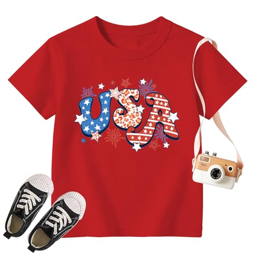 Image of 4th of July Bow Tank Top Women-Vintage American Bow Sleeveless Shirt USA Flag Tee Top Patriotic Tank Top