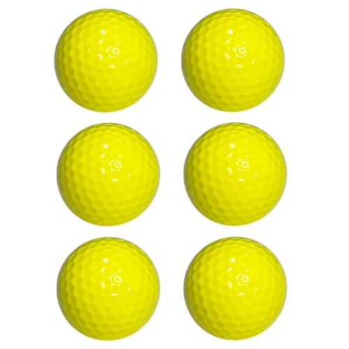 Infusion Miniature Golf Balls, Yellow Golf Balls
