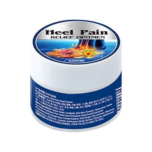 Fersenberuhigende Salbe,natürliche Salbe bei Fersen- und Plantarfasziitis, schnell für Gelenke und Muskeln,Fersensporncreme,Creme Gegen Fersensporn, Fersencreme,Fersenschmerzcreme