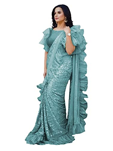 Broderie de couture bleu pour réparer et embellir un vêtement uni facilement