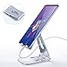 SmartDevil 2020 Nuovo Porta Tablet Telefono Supporto Tablet Tavolo Regolabile Stand Dock per Dispositivo da 4 a 12'' per Pad PRO Pad Air Pad Mini Samsung S10 S9 Tab Nintendo Switch iPhone ECC-Argento