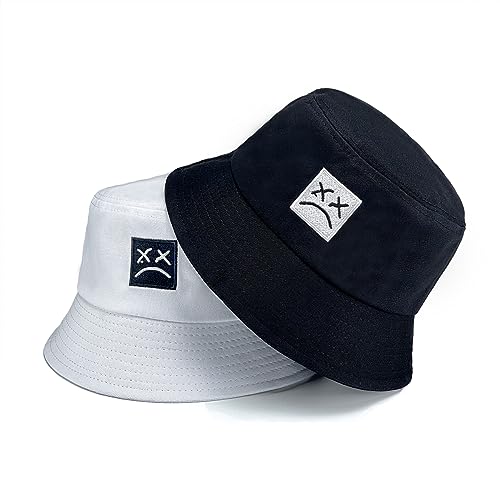 Image of Bucket Hat Unisex Simple Caps Hip Hop Gorros Men Women Cap Beach Fishing Sunhat