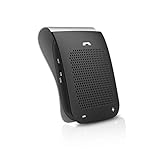 Bluetooth Car Speakerphone, Slopehill Hands-Free Visor Bluetooth Speaker, Motion AUTO Power ON Wireless in Car Handsfree Speaker for Safe Drive Talking (Clip Design,Black)