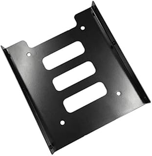Ashley GAO Professional 2.5 Inch To 3.5 Inch SSD HDD Metal Adapter Rack Hard Drive SSD Mounting Bracket Holder For PC Black