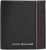 Tommy Hilfiger Th Central Trifoild AM0AM14230 Porte Cartes pour Homme Noir Taille Unique