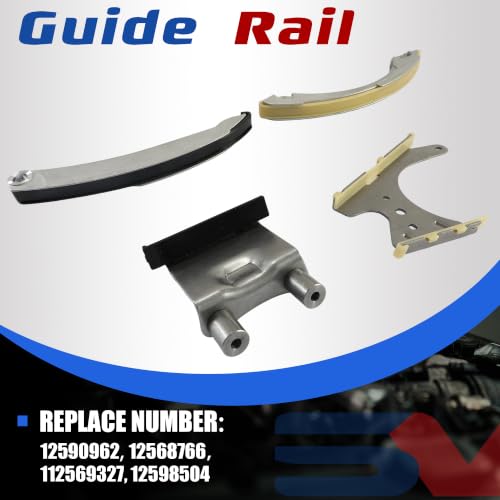 Image of 3.7L Timing Chain Kit w /Full Head Gasket Set OE# TK3138,90195SA,HS26390PT | Fit For Chevy Colorado GMC Canyon 2007-2012 Hummer H3 H3T 2007-2010 Isuzu i-370 2007-2008