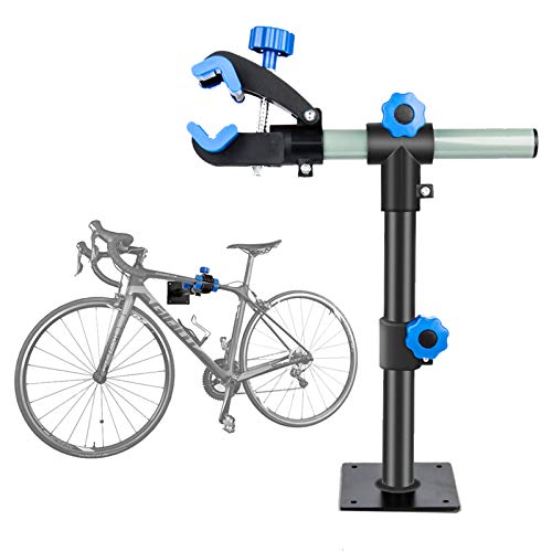 Clothink Bike Repair Stand Wall Mount Height Adjustable, Bicycle Maintenance Workstand Repair Rack for Mountain Road Bikes