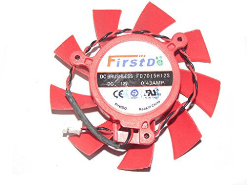 Refroidir une carte XFX HD 5830 avec le ventilateur Fd7015h12s Firstd 65 mm 12V