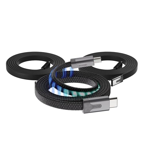 Statik MagStack USB-C Magnetic Fast Charging Cable (3-Pack)