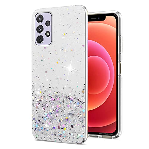 Coque Samsung A53 5G transparente violette pour éviter les rayures