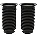 Shock Absorber Dust Cover Kit, Front Shock Absorber Cover 2PCS ABS Car Shock Absorber Cover Boot 6146400002 for Mk III D