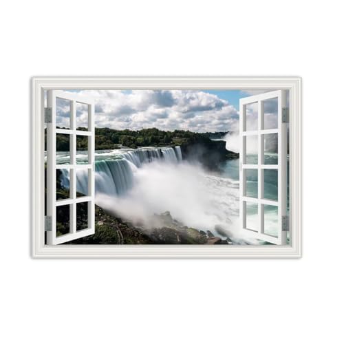 Tableaux de paysage pour salon : évadez-vous avec cette vue fausse fenêtre nature