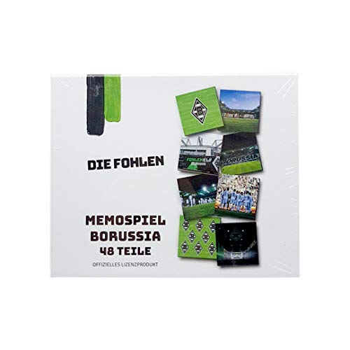 Unbekannt Die Fohlen Memospiel Borussia 48 Teile - Memory Offizielles Lizenzprodukt - Fußball Fußballmanschaft
