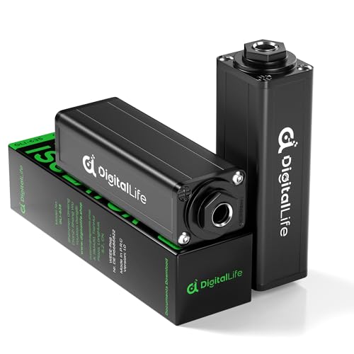 Isolateur de boucle de terre de précision DigitalLife HumBlock Pro GLI-635 double jack 6,35