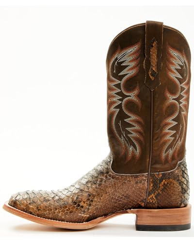 Cody James Men's Python Exotic Western Boot Broad Square Toe - Asr21-213