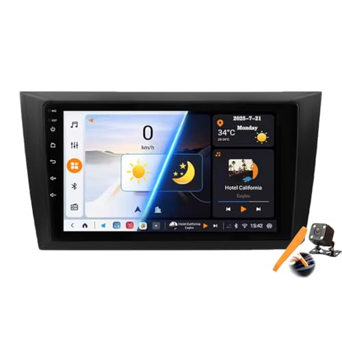 Autoradio CarPlay et Android Auto sans fil pour Golf 6 écran tactile 9''