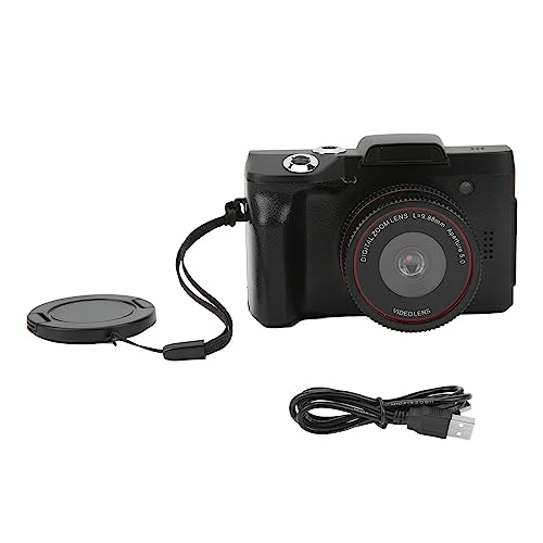 Caméscope numérique écran LCD DELURA caméra vlogging HD zoom 16X