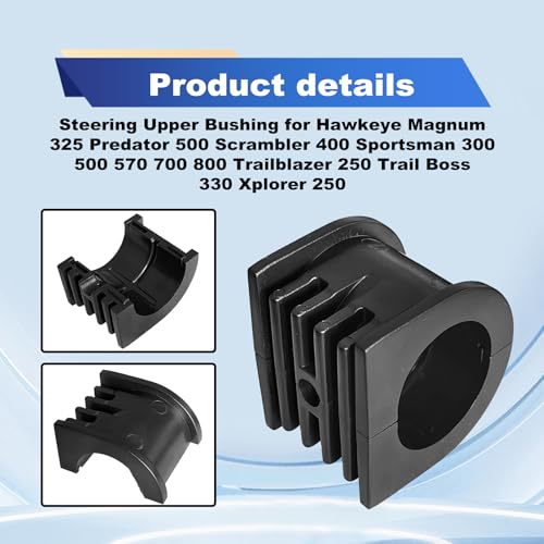 Image of Upper Steering Stem Bushing 5439731 Compatible with Polaris Magnum 325 Sportsman 300 500 570 700 800 Hawkeye Scrambler 400 Trailblazer 250 Trail Boss 330 Xplorer 250 Steering Post Bushing