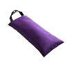 Hugger Mugger Unfilled 10lb Yoga Sandbag – Purple – Adds Weight to Your Poses, Zipper Cover, Sturdy Handle, Durable Material, Not Filled with Sand