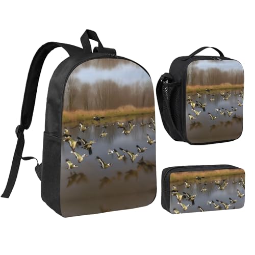 Sac à dos d'école EdWal canards sauvages pour les sorties et le collège