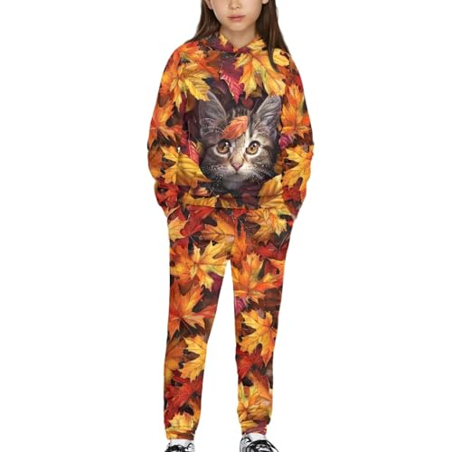 HUIACONG Sweat Set for Kids Sweatsuits Children Boys Sweat Suit for Girls