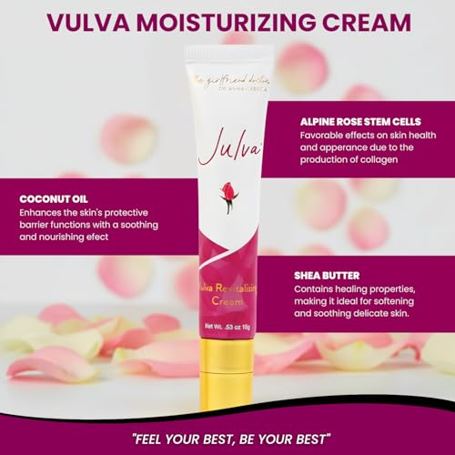 Image of External Vulvar Moisture Cream by Dr. Anna Cabeca - Feminine Skin Moisturizer for Intimate Skin Care - 30 Day Supply