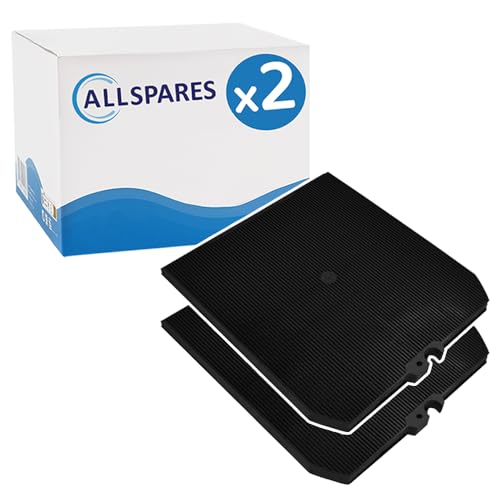 AllSpares (2 St) Aktivkohlefilter Dunstabzugshauben für Franke 112.0016.755 | AEG-Electrolux MCFEF02 EFF62 E3CFF62 9029793578 | Neff 00748732 | Siemens LZ55651 | Bosch DHZ5316, 00748733 | Ø200mm