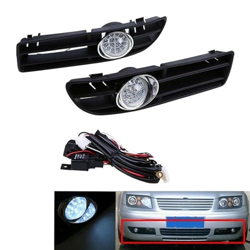 Calandres avant pour VW Bora MK4 antibrouillard LED voiture résout le manque de visibilité