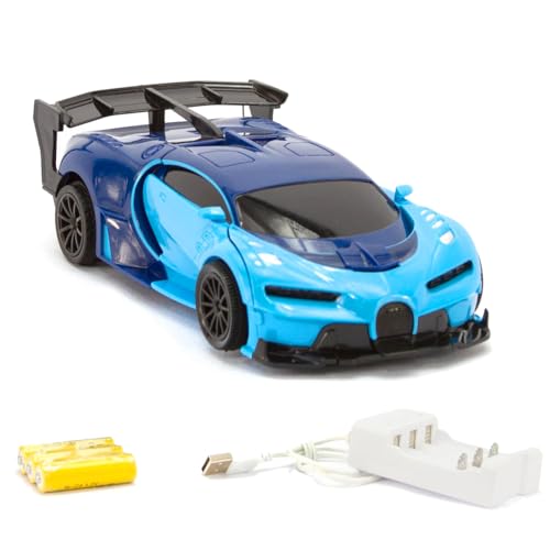 Veículo Controle Remoto Carro Robô Azul Car502 ...