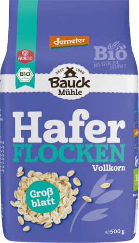 Bauckhof Haferflocken Großblatt (500 g) - Bio