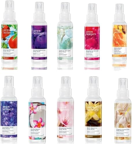 3 x Avon Naturals Scented Spritz Room Linen Home Spray 100m LUCKY DIP-