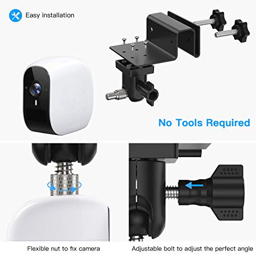 image for TIUIHU Outdoor Gutter Mount for eufyCam 2C/eufyCam E/eufyCam 2 Outdoor