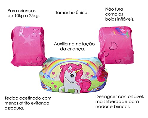 BOIA COLETE SALVA-VIDAS INFANTIL SEA KIDS BRAÇO E PEITORAL