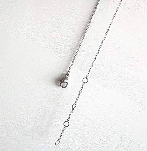 Image of HUAN XUN Stainless Steel Engraved Initial Bracelet Adjustable, 7.87 inch