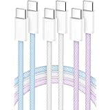 Senetem USB C ケーブル タイプc【2m+2m+2m 3本】USB-C to USBC 60W急速充電 PD対応 高速データ転送 高耐久コード iPhone 16/15・MacBook・iPad Pro/Air・Samsung Galaxy・Xperia・Pixel・イヤホン等Type-C機種対応