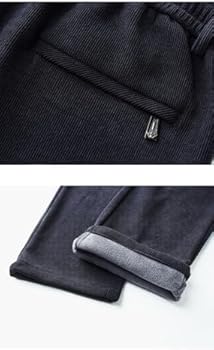 Mannen Jogger Broek Fleece Voering Broek Ultra Warm Katoen Ontspanning Sport Broek Training Trainingspak Met Zakken Mannelijke Sportbroek joggingbroek(Noir,L Mannen Jogger Broek Fleece Voering Broek Ultra Warm Katoen Ontspanning Sport Broek Training Trainingspak Met Zakken Mannelijke Sportbroek joggingbroek(Noir,L