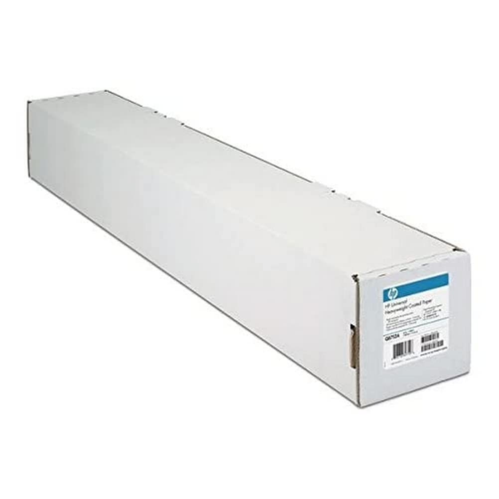 Brand Management Group Q1442A - HP Coated Paper 594 MM X 45.7 M - (23.39 in X 150 FT), white, A1