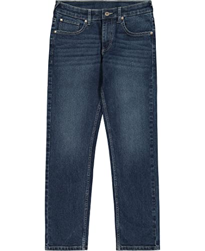 Nautica Boys' Straight Leg Denim Jeans, Seaworthy, 4