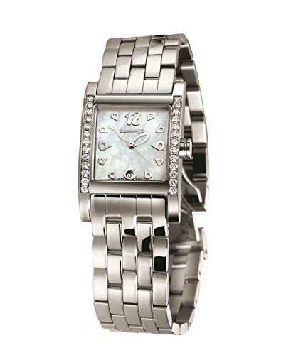 Orologio Eberhard Donna Gingi Date Acciaio Diamanti 61007 BR