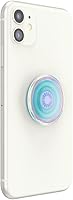 Vista 4 de PopSockets PopGrip - Soporte expandible y agarre con parte superior intercambiable - iridiscente transparente
