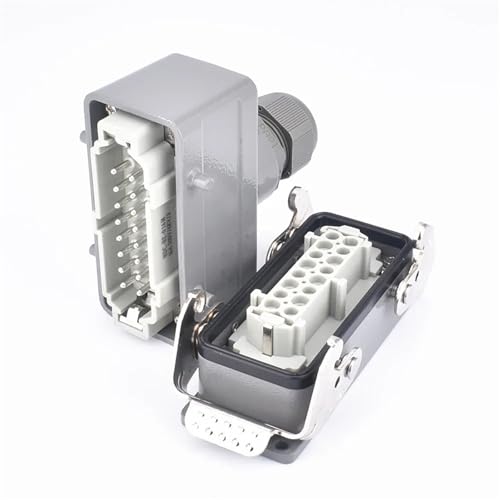 Connecteur rectangulaire à insertion directe et connexion à ressort - 7