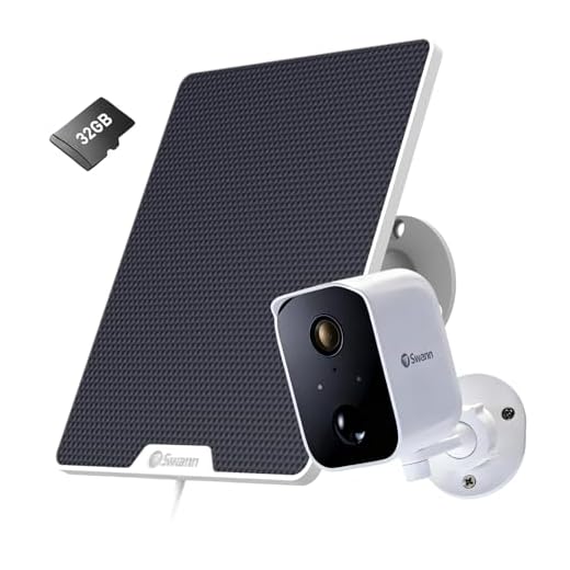 Swann Solar Security Cameras Wireless Outdoor