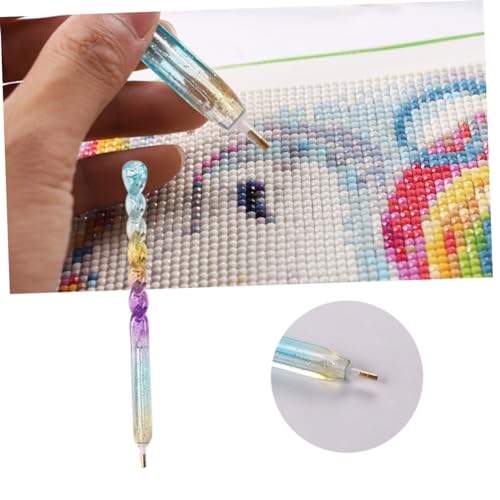 Healvian 4 Pcs ferramentas de pontilhar cômoda comodas lápis ferramenta selecionadora de strass ferr