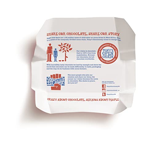 Tony's Chocolonely Milk Chocolate Bundle - Premium Milk Chocolate, Hazelnut, Caramel, Full-Size Candy Bars, Milk Chocolate Bars, No Artificial Flavoring, Fairtrade & B Corp Certified - 3 Bars #TOP2