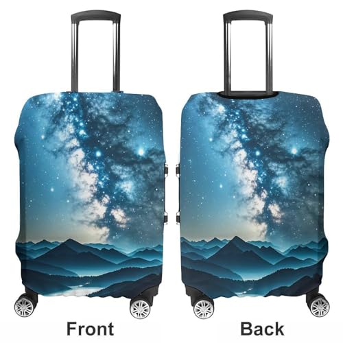 Stars Printed Luggage Cover Protector, Fits 18-32 Inch Luggage3