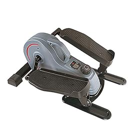 Sunny Health & Fitness Magnetic Underdesk/Standing Portable Elliptical Machine with Optional Handlebars or Resistance Bands