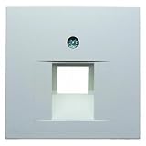 Hager S1 BERK Zentralstück 14078989 1fach polarweiss glänzend